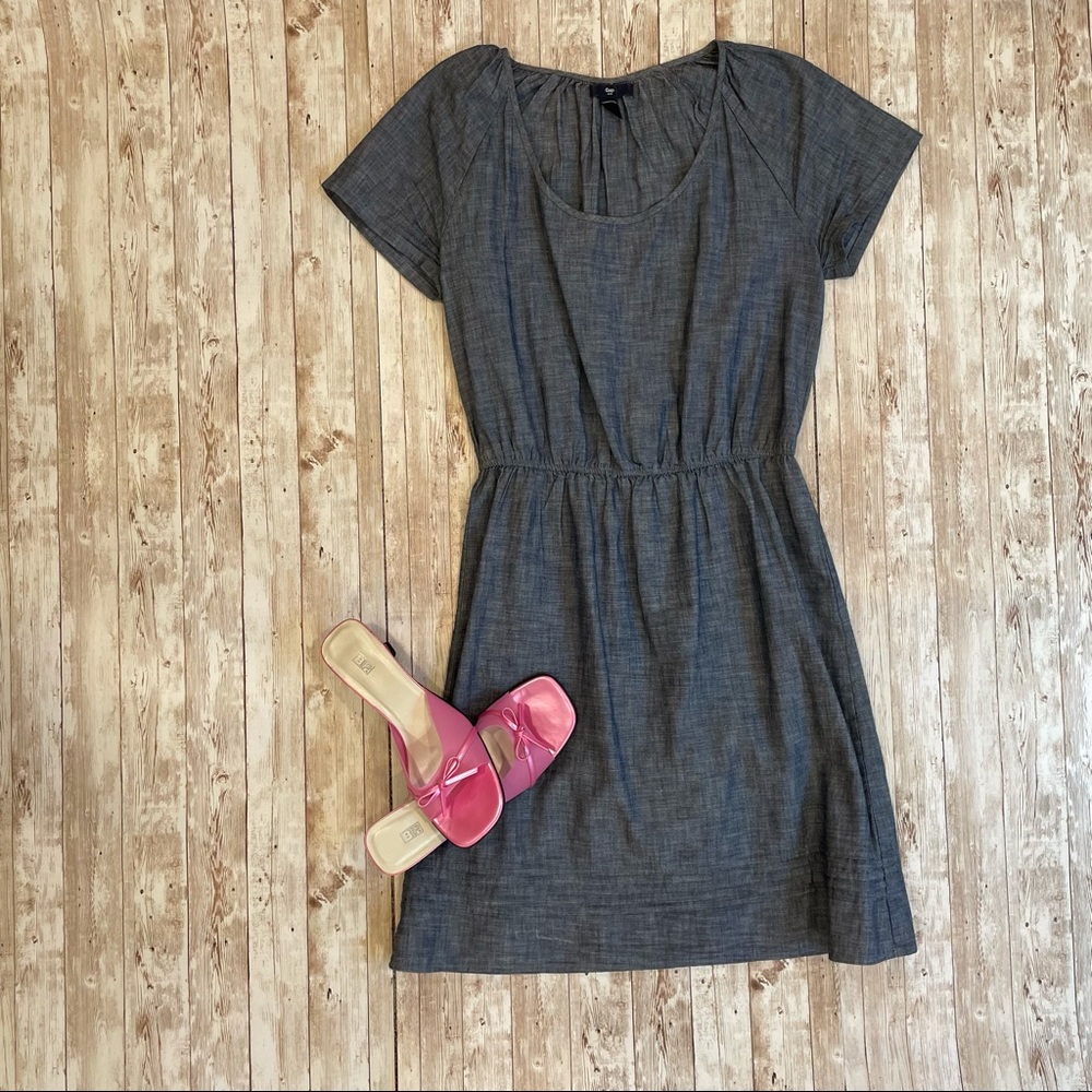 Gap Chambray Mini Dress
